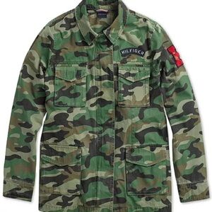 Tommy Hilfiger Women's Camo Field  Jacket